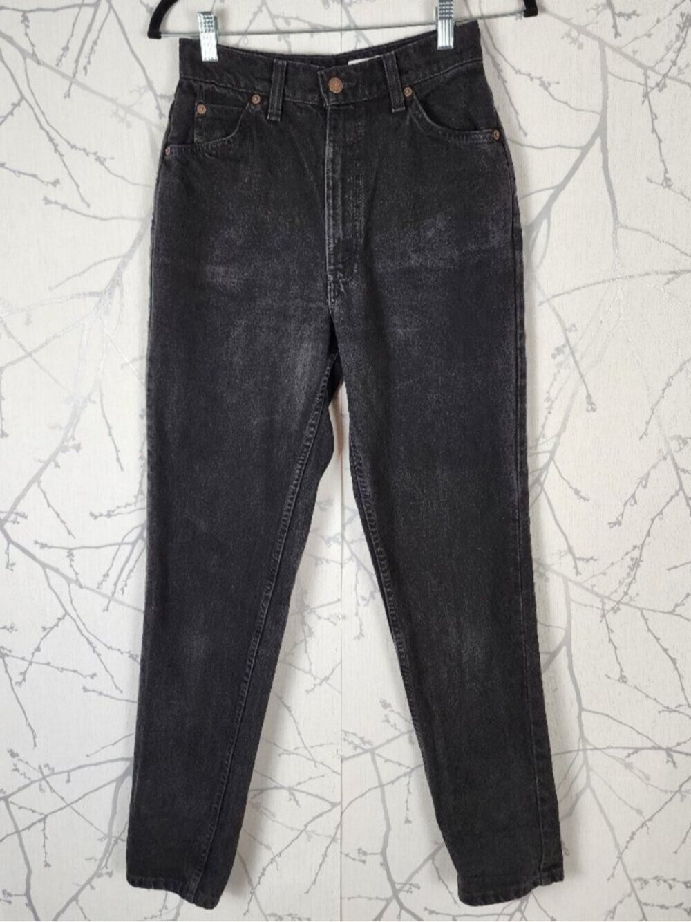 Levi's VTG Orange Tab Rigid Denim 631 High Rise Mom Jeans